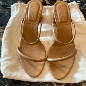 Aeyde Women's Anni Slip On Strappy High Heel Sandals